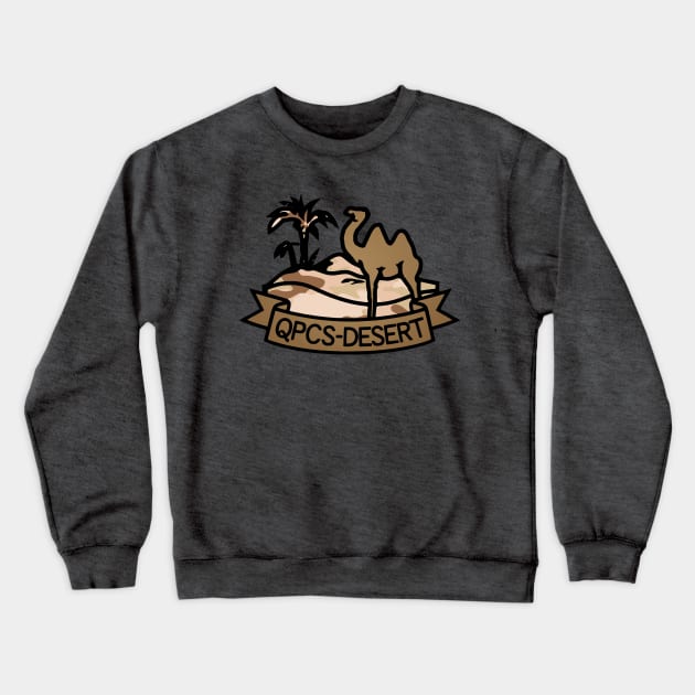 QPCS Desert Crewneck Sweatshirt by snespix
